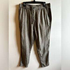 Banana Republic Linen-Blend Mason Athletic Tapered Fit